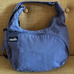KAVU satchel crossbody bag in grey, GUC.